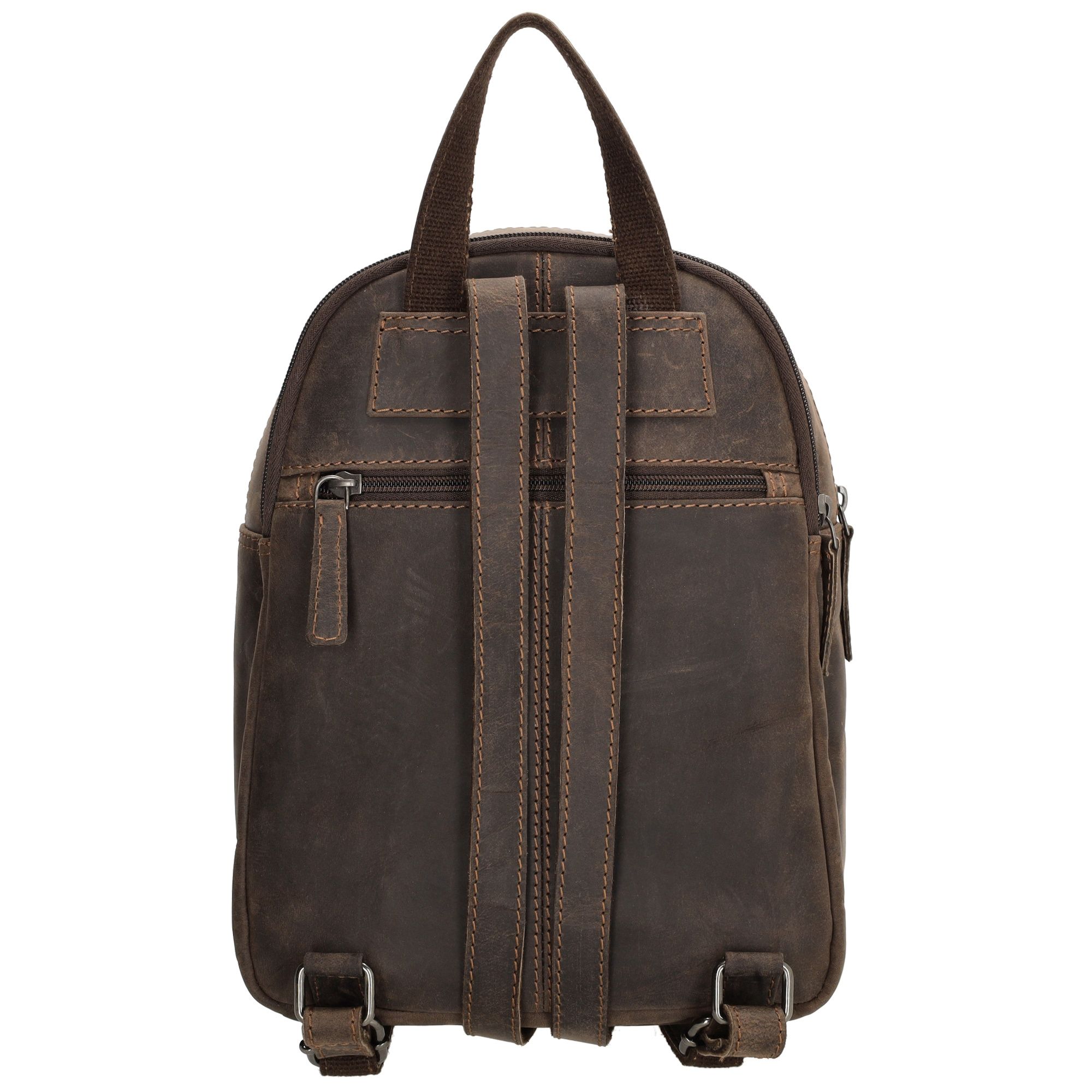 Hide & Stitches Idaho Rugzak Donkerbruin