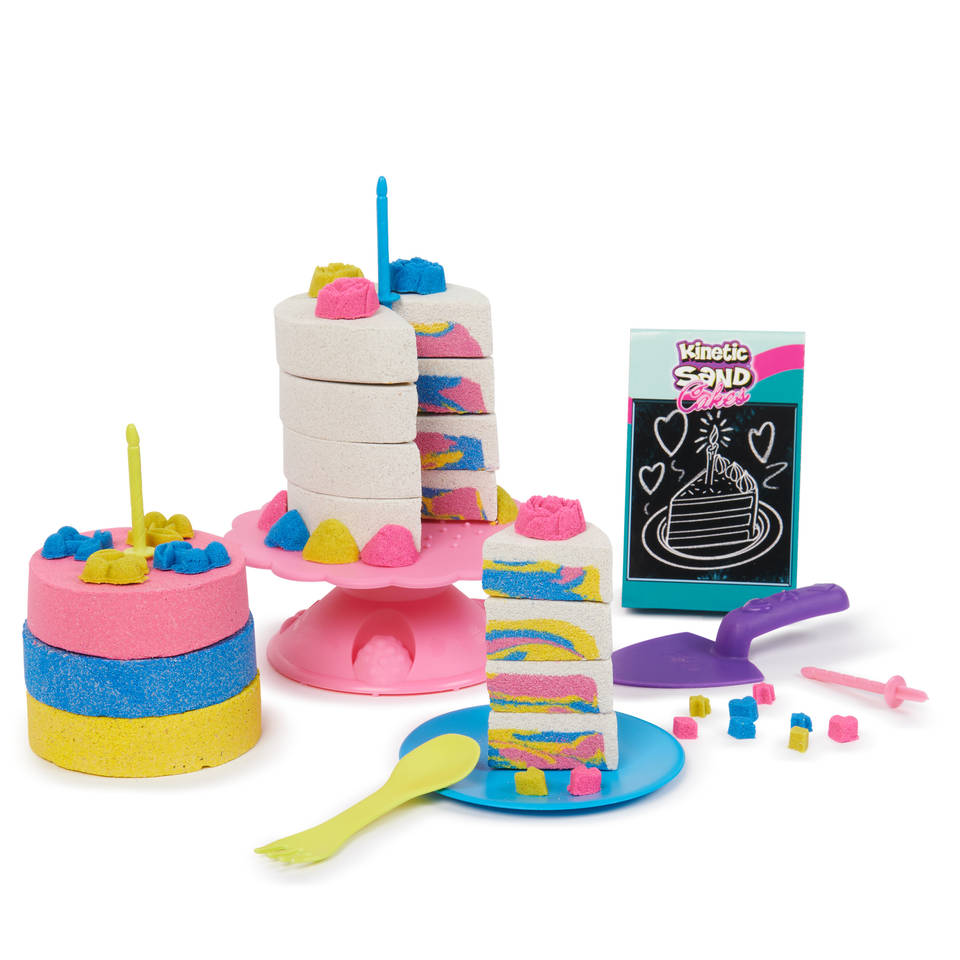 Kinetic Sand speelzand regenboog taartwinkel