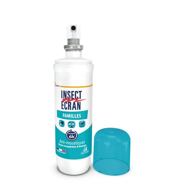 Spray Repelente de Mosquitos Insect Screen para Famílias 100ml
