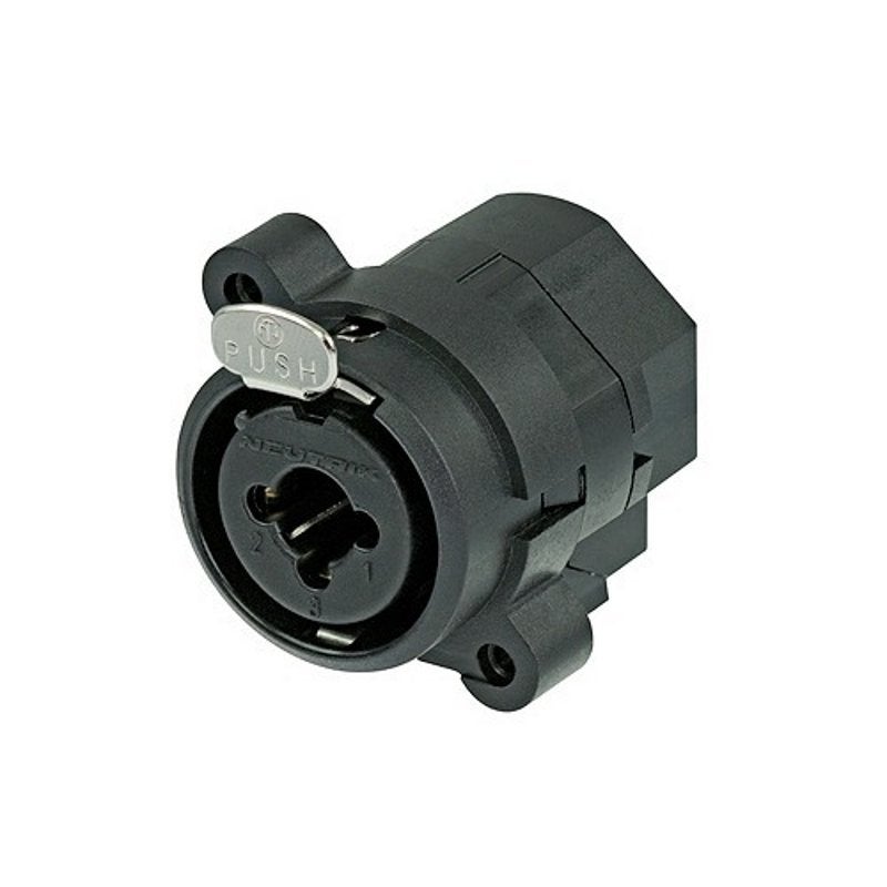 Neutrik NCJ5FI- H combo xlr/jack chassisdeel