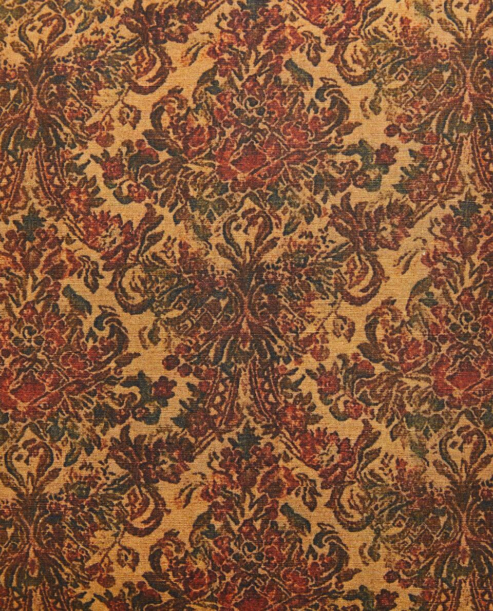 CAPA DE ALMOFADA DE ALGODÃO DAMASCADO DE NATAL