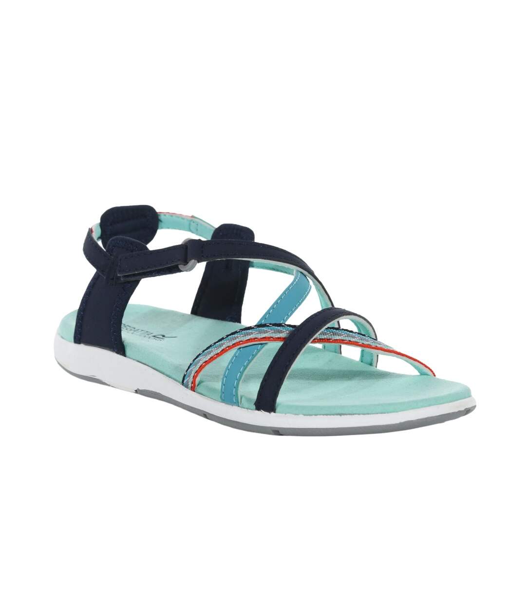 Regatta - Sandales SANTA ROMA - Femme (Bleu marine / Turquoise pâle) - UTRG7546