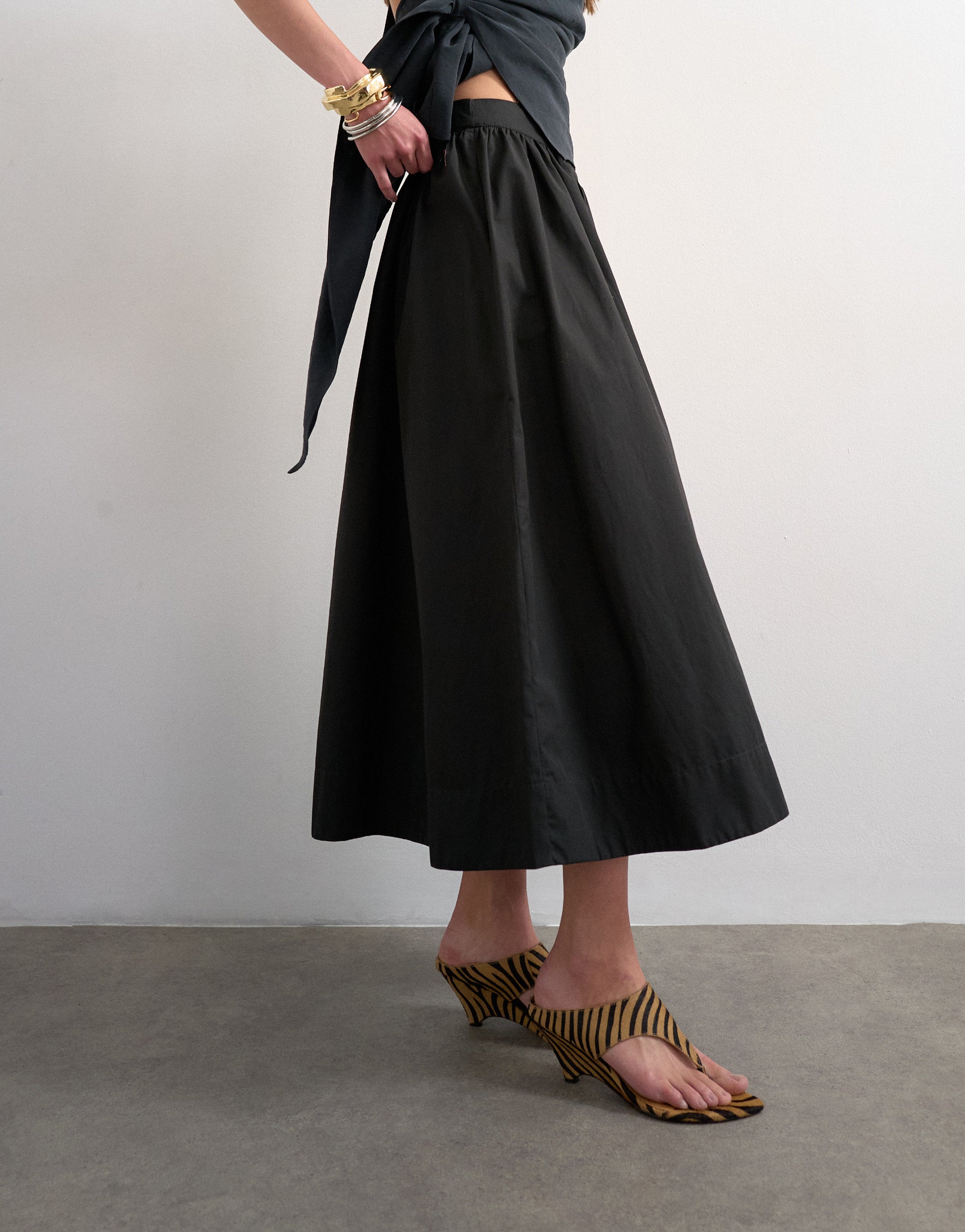TSSALLY Low waist Lange rok