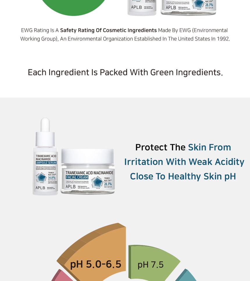 APLB - Tranexaminezuur Niacinamide Ampullen Serum Set