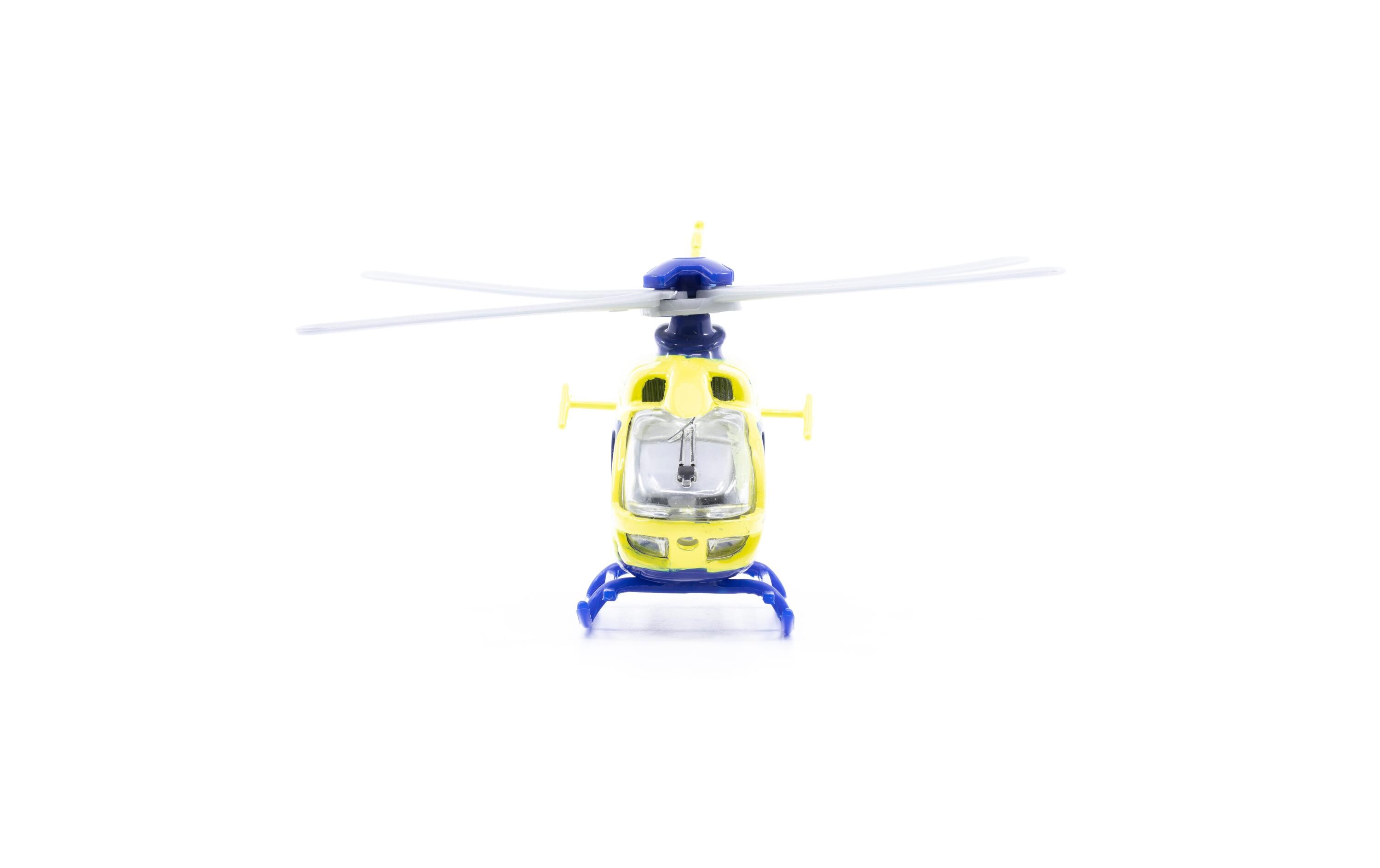 Toy EC-135 Alpine Air Ambulance Heli 1:72Kompakter ferngesteuerter Hubschrauber