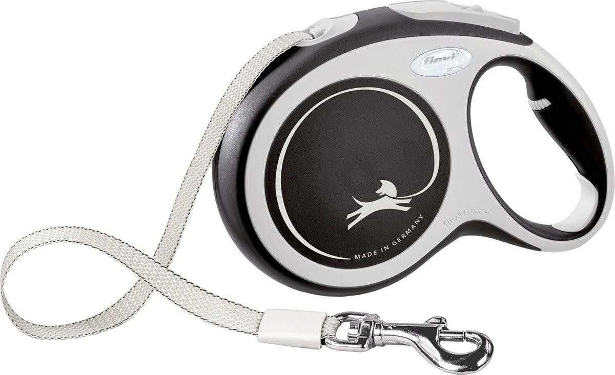Flexi - New Comfort L 8M Bånd Sort Max 50Kg