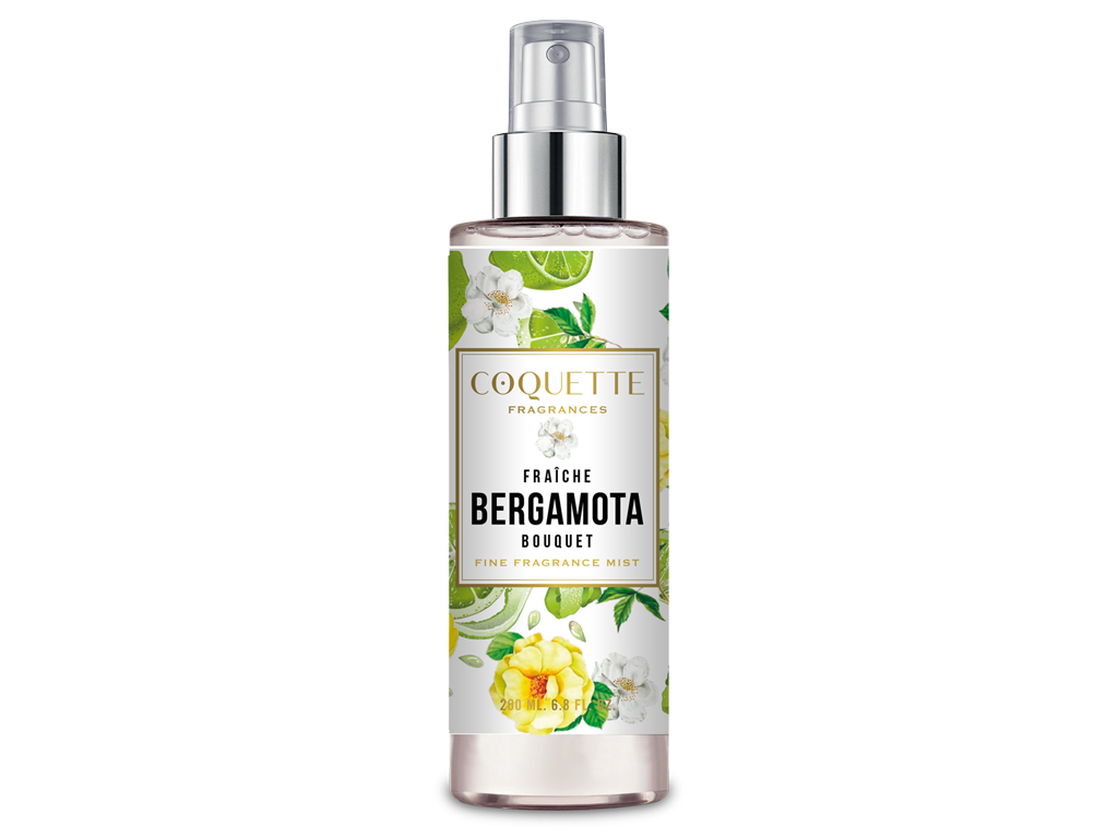 PERFUME CABELO E CORPO COQUETTE BERGAMOTA 200ML