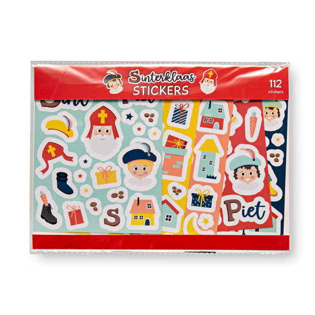 5 Stickervellen Sinterklaas