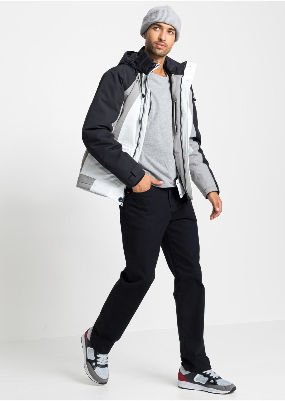 Veste fonctionnelle avec pare-neige