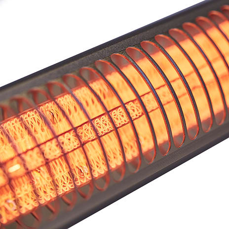 HEAT1 eco high-line 2000W terrassevarmer - titanium