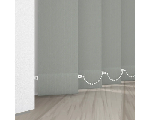 Soluna lamellenset Line grijs 40x260 cm
