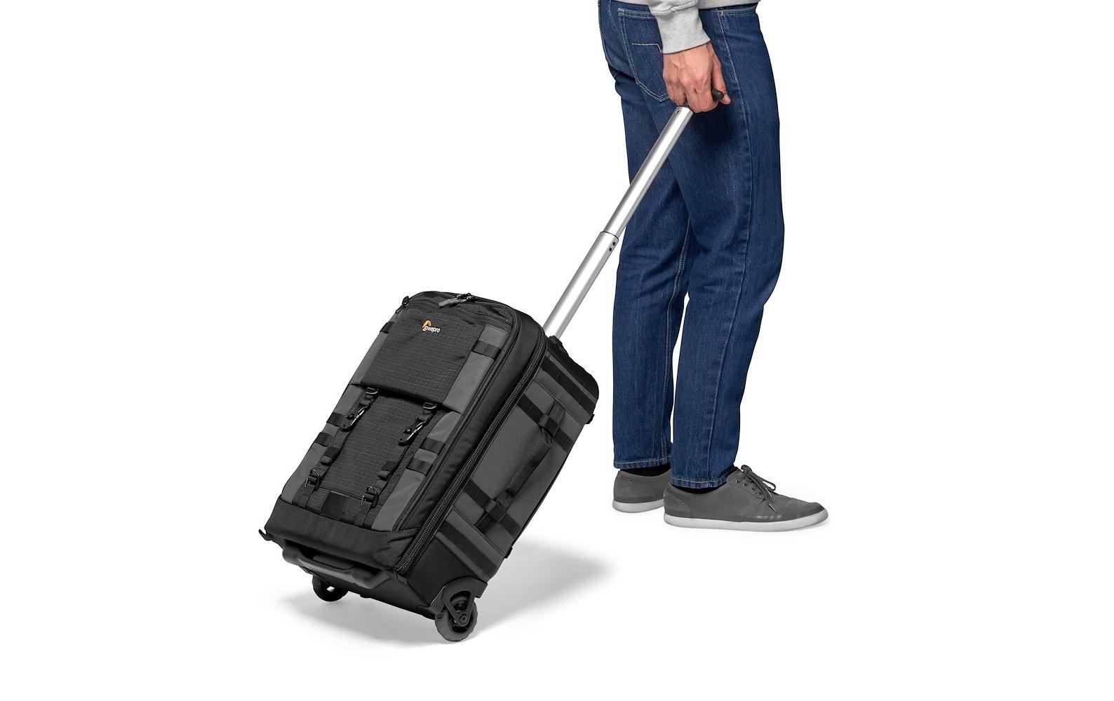 Fotorucksack Pro Trekker RLX 450 AW II (GRL)<br>Rucksack-Roller für Profifotografen zur Organisation der Ausrüstung in einem kompakten Handgepäckformat