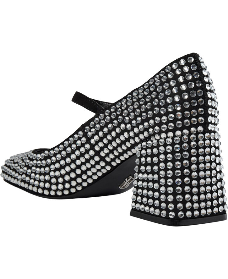 Steve Madden Pep Talk-R Heeled Sandal Rhinestone