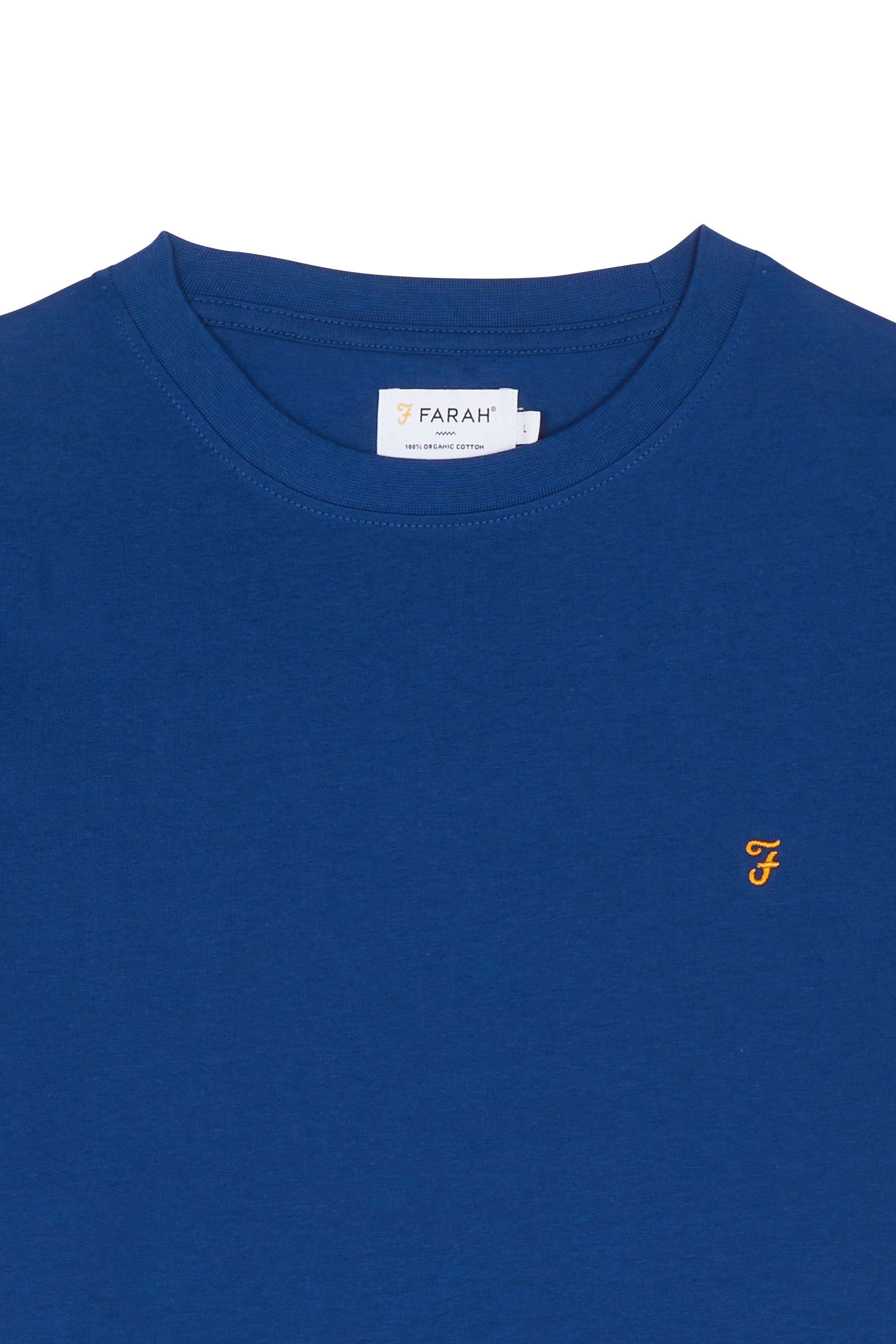 FARAH T-shirt DANNY SS Bleu
