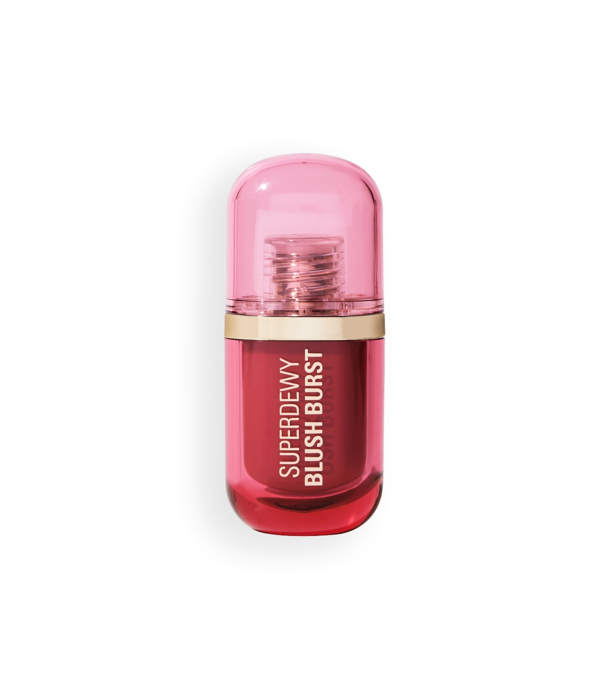 Makeup Revolution - *Super Dewy*  - Blush líquido Blush burst - Rose all day dusty pink