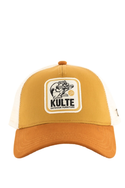 Casquettes kulte patch match perm castor