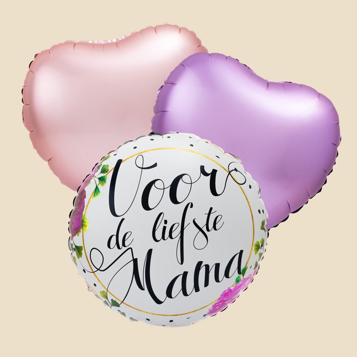 Ballonnen tros | Voor de liefste mama
