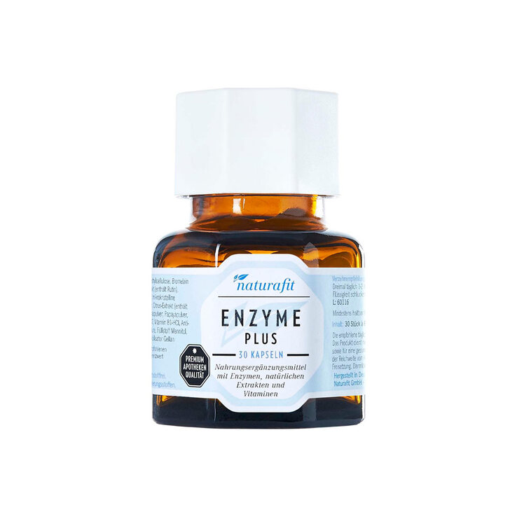Naturafit Enzyme Plus Kapseln, 30 St