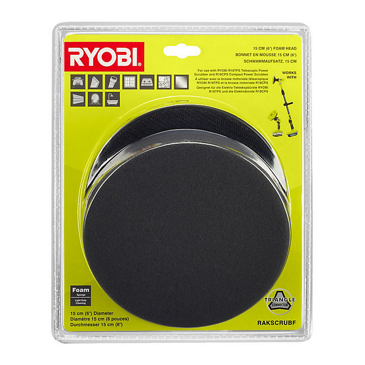 Disque mousse Ryobi RAKSCRUBF ø 150 mm
