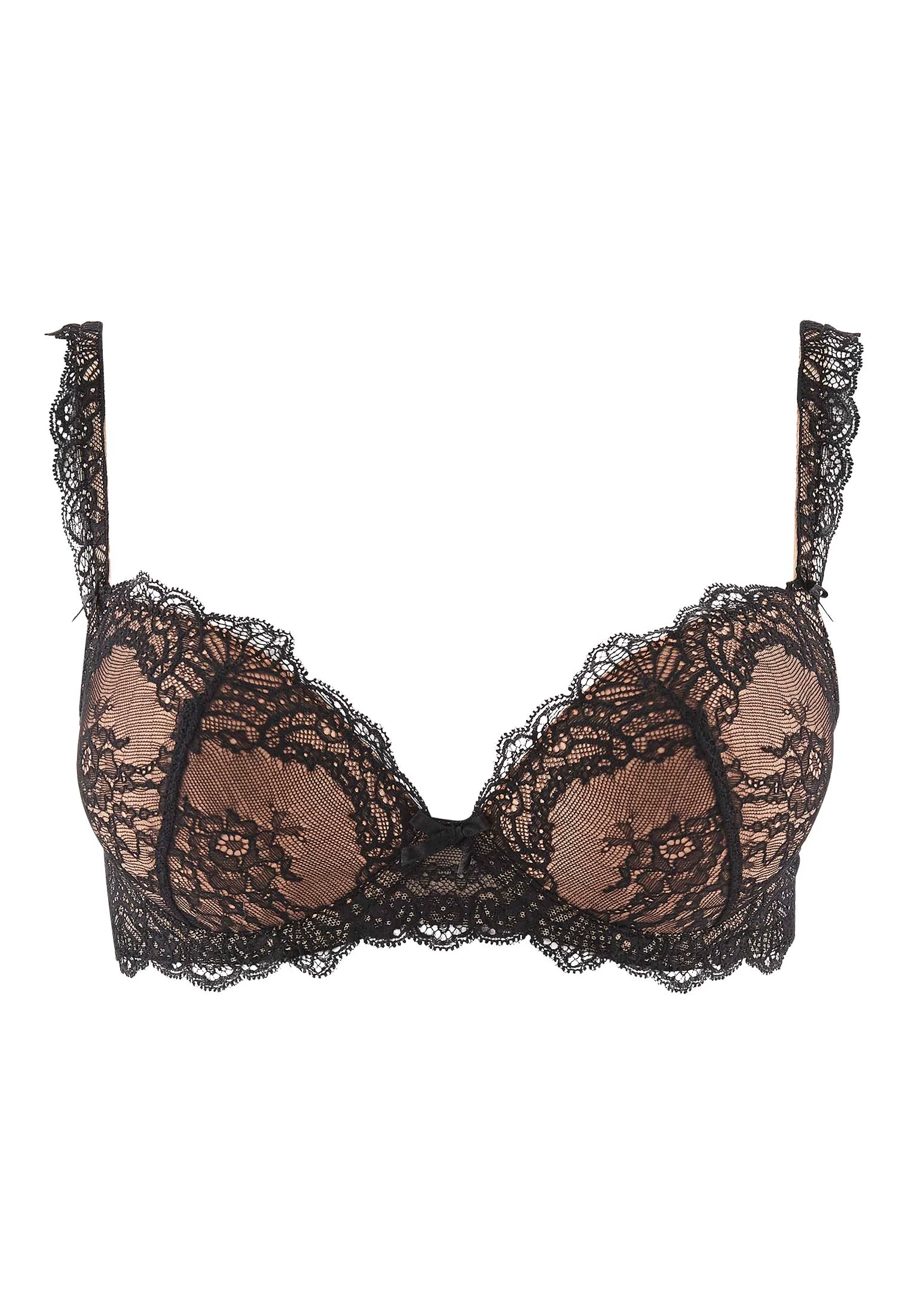 DANSE DES SENS - Soutien-gorge push-up coque | Noir
