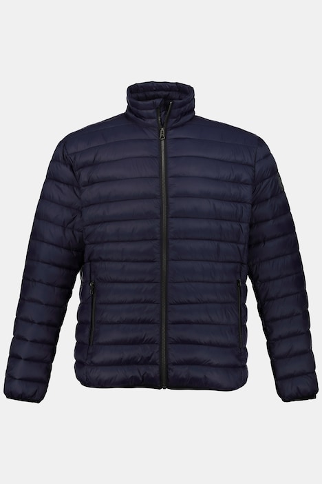 Steppjacke, kontrastfarbiges Futter, leicht und warm