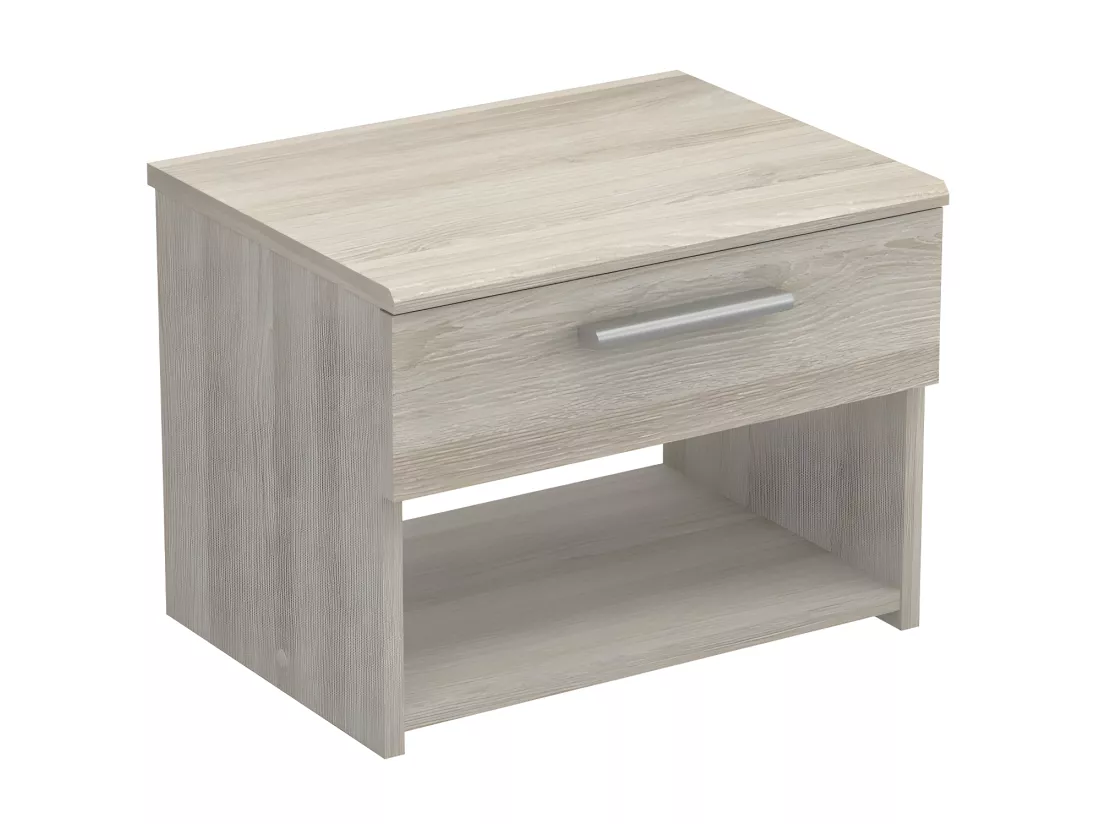 Chambre complète 140x190/200 Chêne clair - ODA