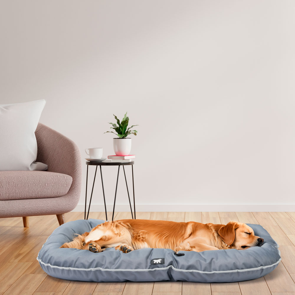 Ferplast panier chien coussin chien grande taille tissu anti-rayures lavable à 30°c.matelas pour chien imperméable 100 x 70 x 12