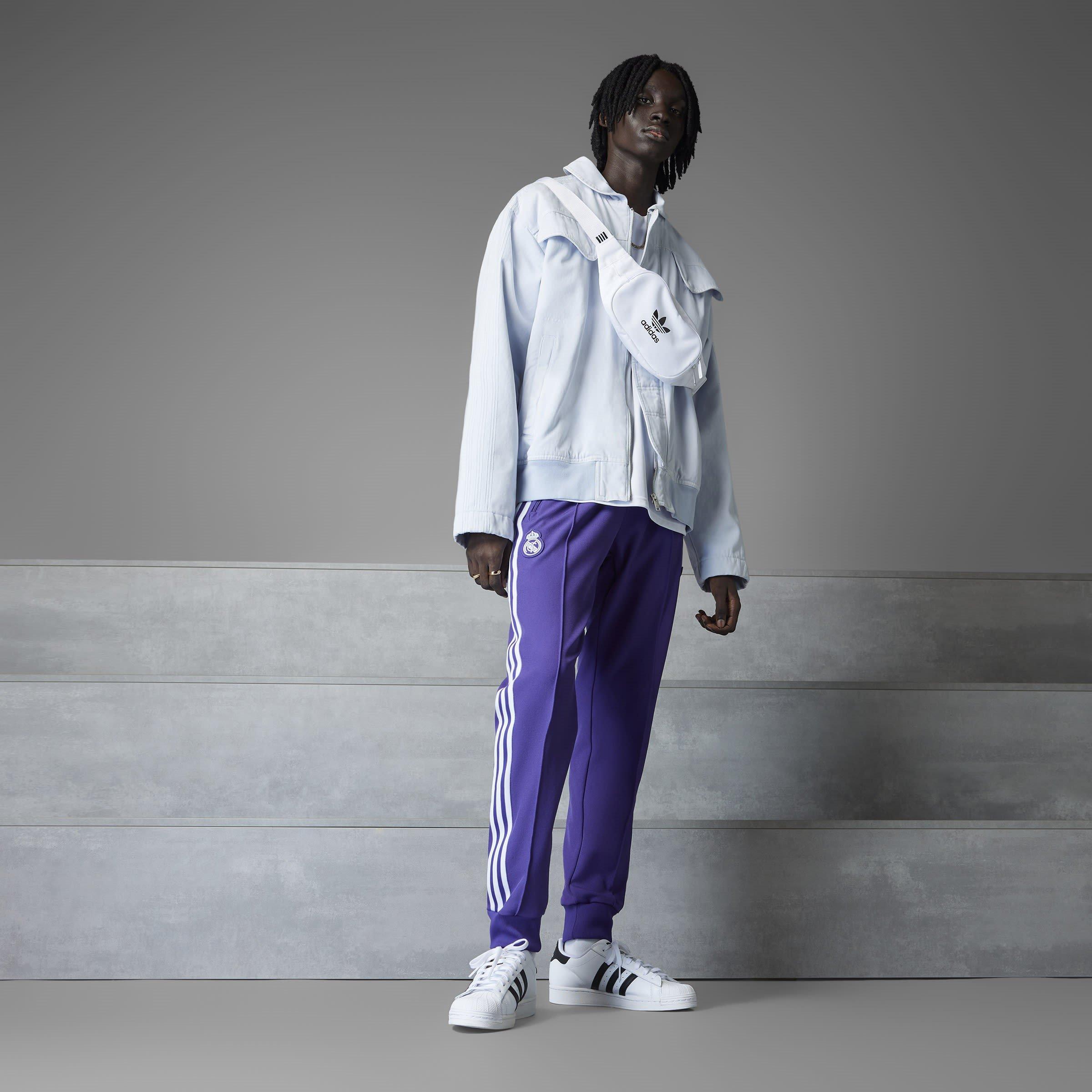 adidas Real Madrid Terraces Icons Tracksuit Bottoms