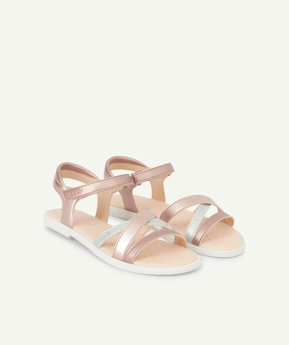 GEOXSANDALES KARLY FILLE ROSES BRILLANTES