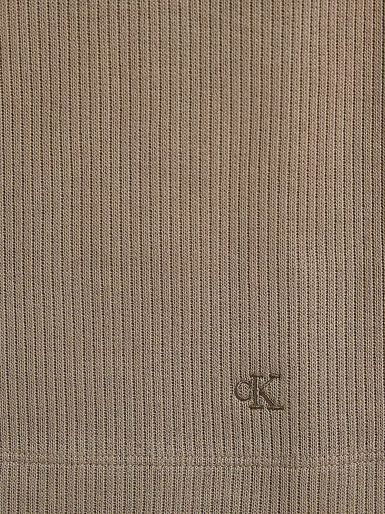CALVIN KLEIN JEANS Maxikleid beige