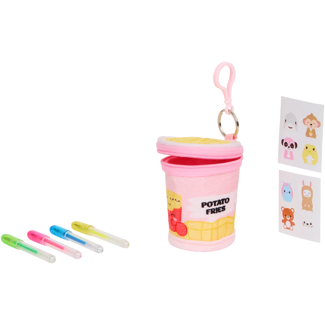 Kawaii mini sleutelhanger schrijfwarenset Diverse varianten
