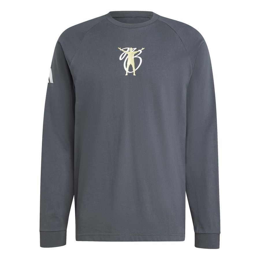 adidas T-Shirt Jude Bellingham Belligold - Gris Manches Longues