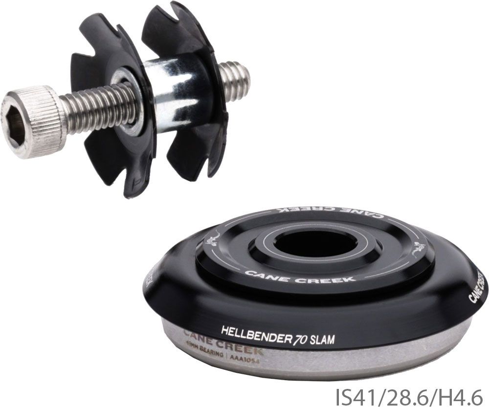 Cane Creek Hellbender 70 Slam Steuersatz Oberteil, 1 1/8