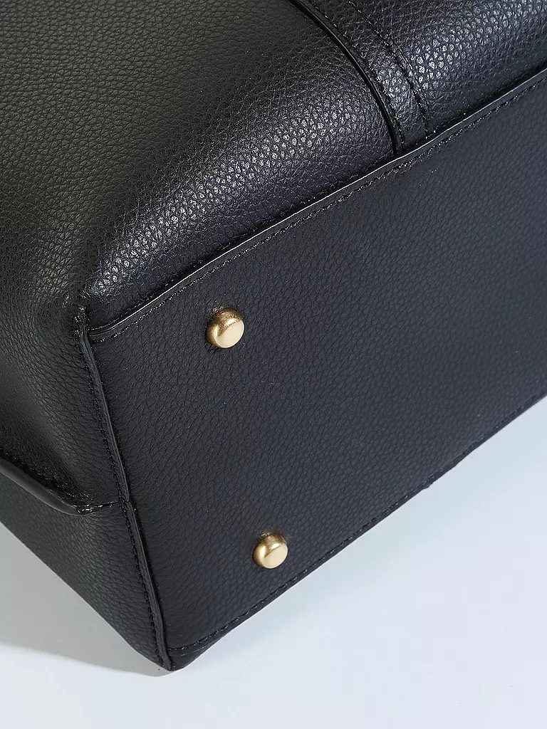 TORY BURCH Ledertasche - Tote Bag PERRY TRIPLE COMPARTMENT schwarz