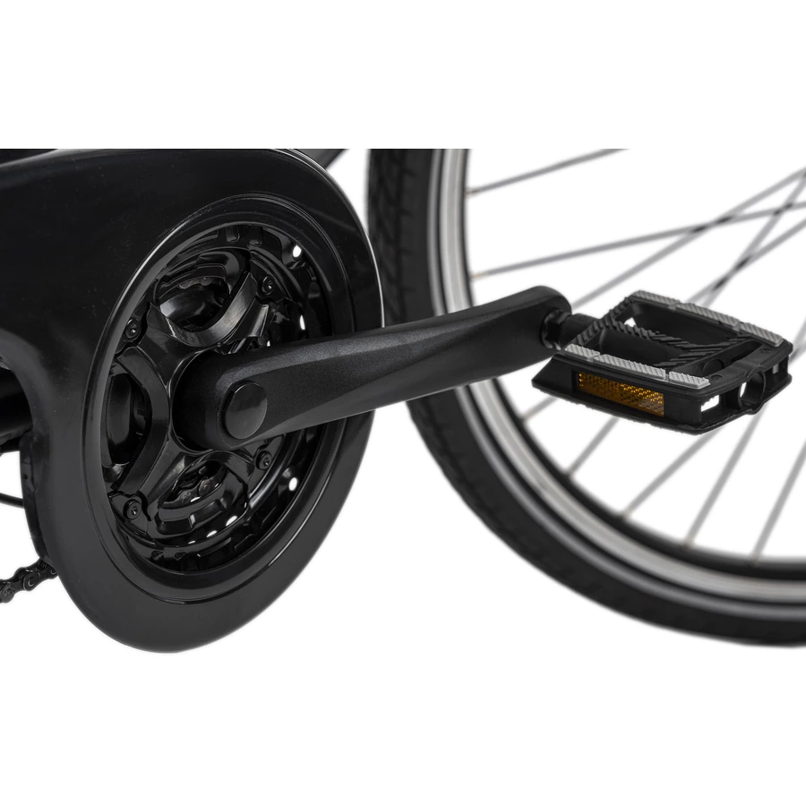 Adore Pedelec E-Bike Herren Cityrad 28'' Adore Marseille schwarz schwarz