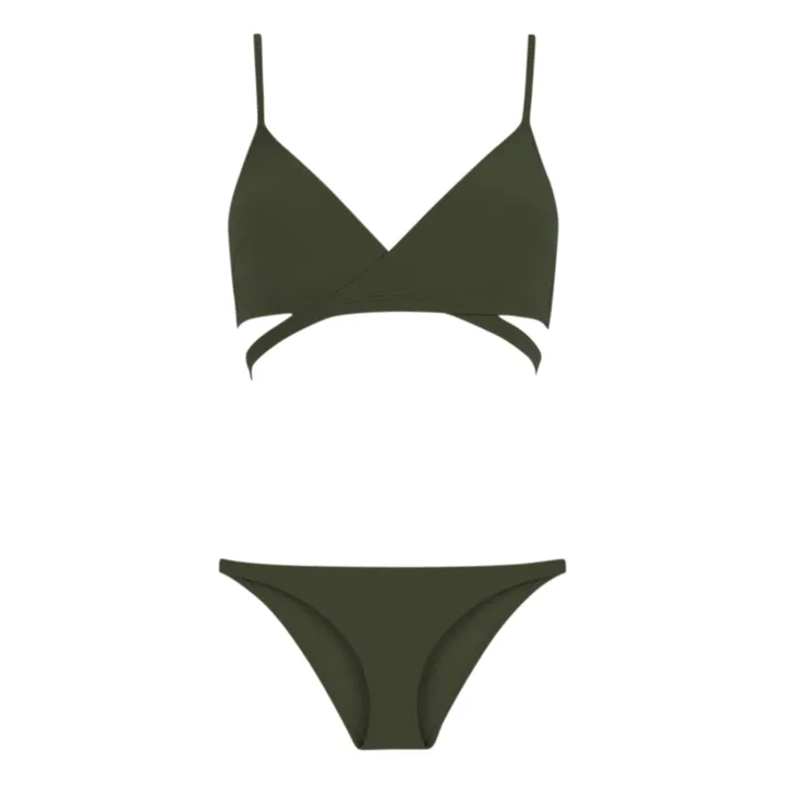 Re.Sea Maillot 2 Pièces Latitude 40 | Vert kaki