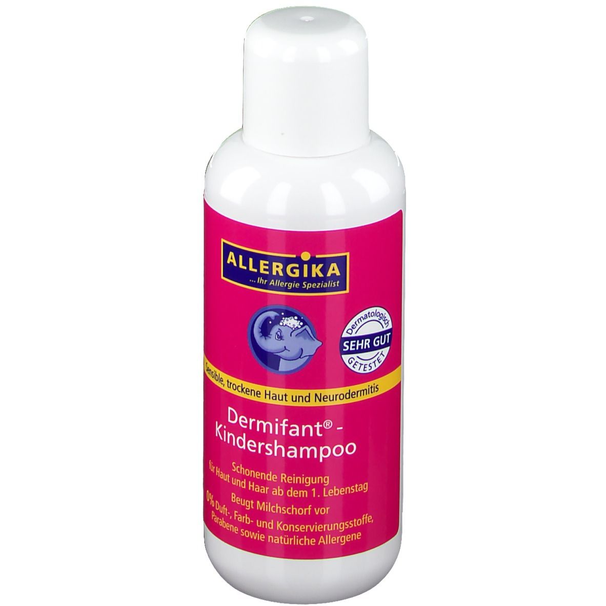 Dermifant® Kindershampoo - Milde, tägliche Reinigung bei Neurodermitis, Juckreiz und trockener, schuppiger Haut