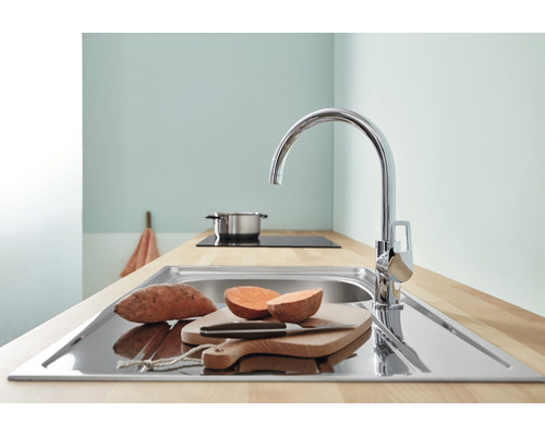 GROHE keukenkraan BAULOOP chroom 31368001