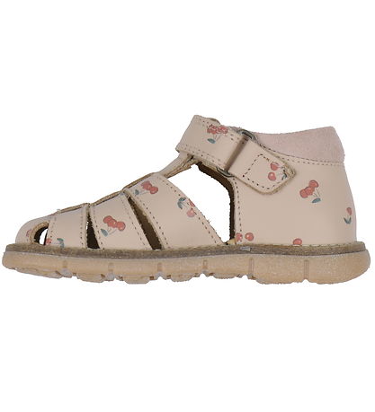 Pom Pom Sandalen - Classic+ Klettband - Cherry