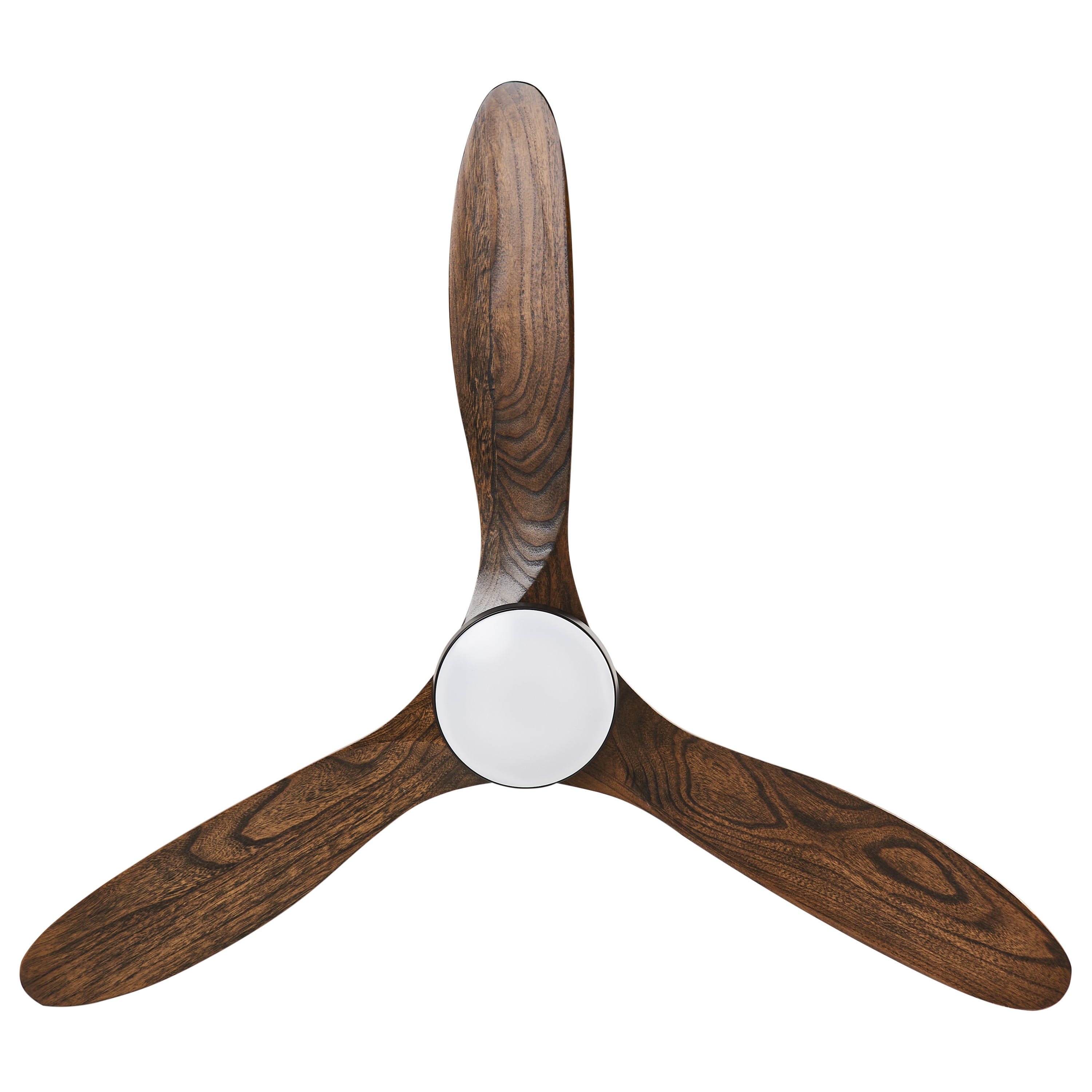 Beliani - MOYAR - Plafondventilator - Zwart - Hout