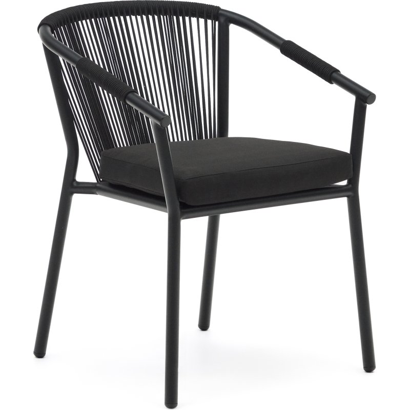 Chaise d'extérieur Xelida - corde et aluminium