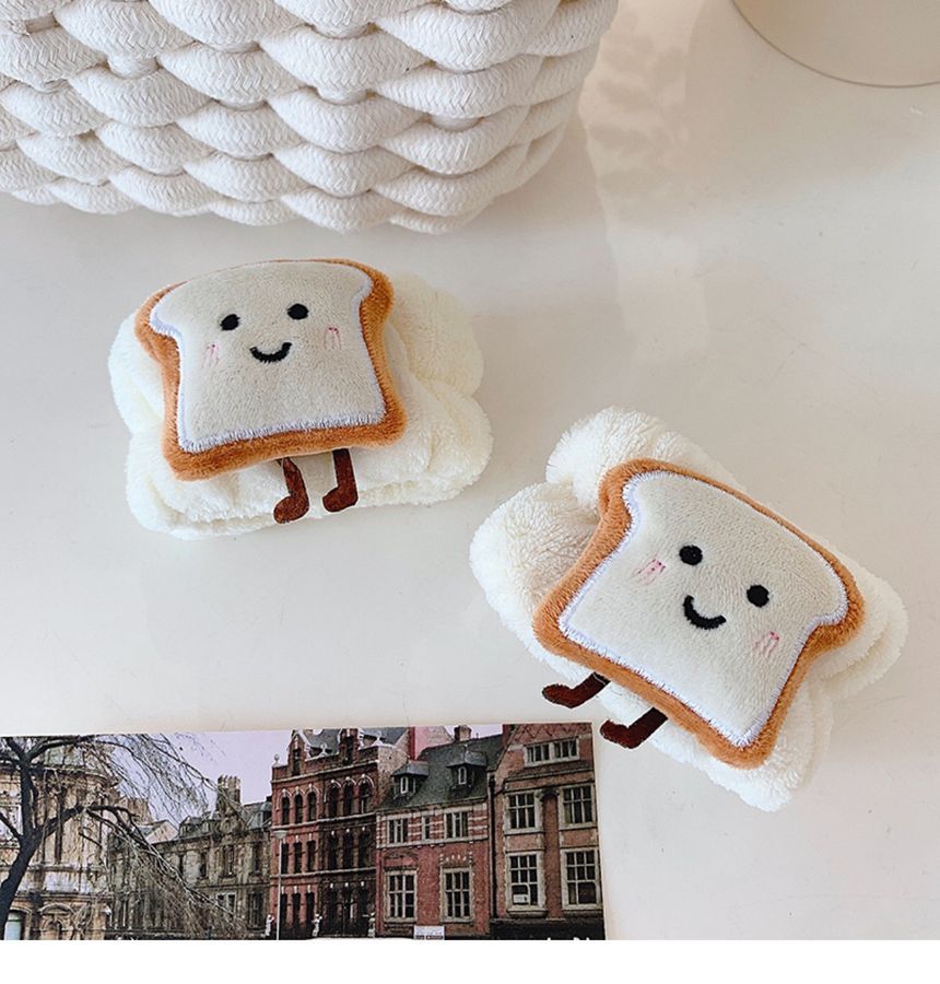 Tuhat - Toast Chenille Face Wash polsband / hoofdband / set