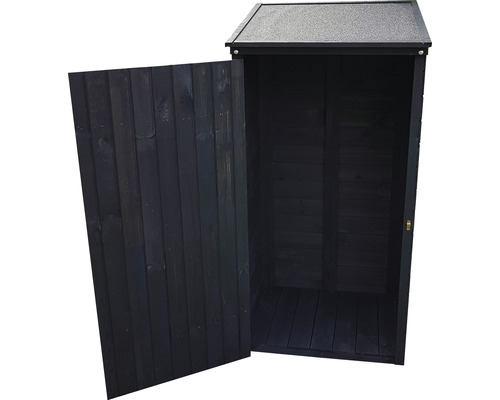 tuinkast promadino Speyer 72,5 x 68,5 x 148 cm antraciet