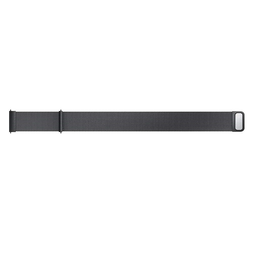 Garmin Venu 3S Edelstahl Magnet Armband Milanaise (Gelenkumfang: 160-240mm) - Schwarz