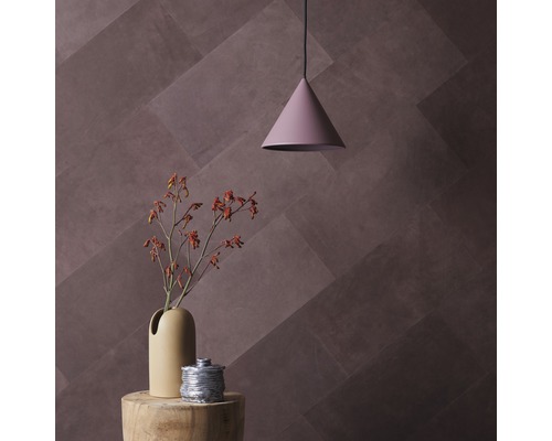 Wandpaneel leer Ebbenhout 8 stuks 25x50 cm
