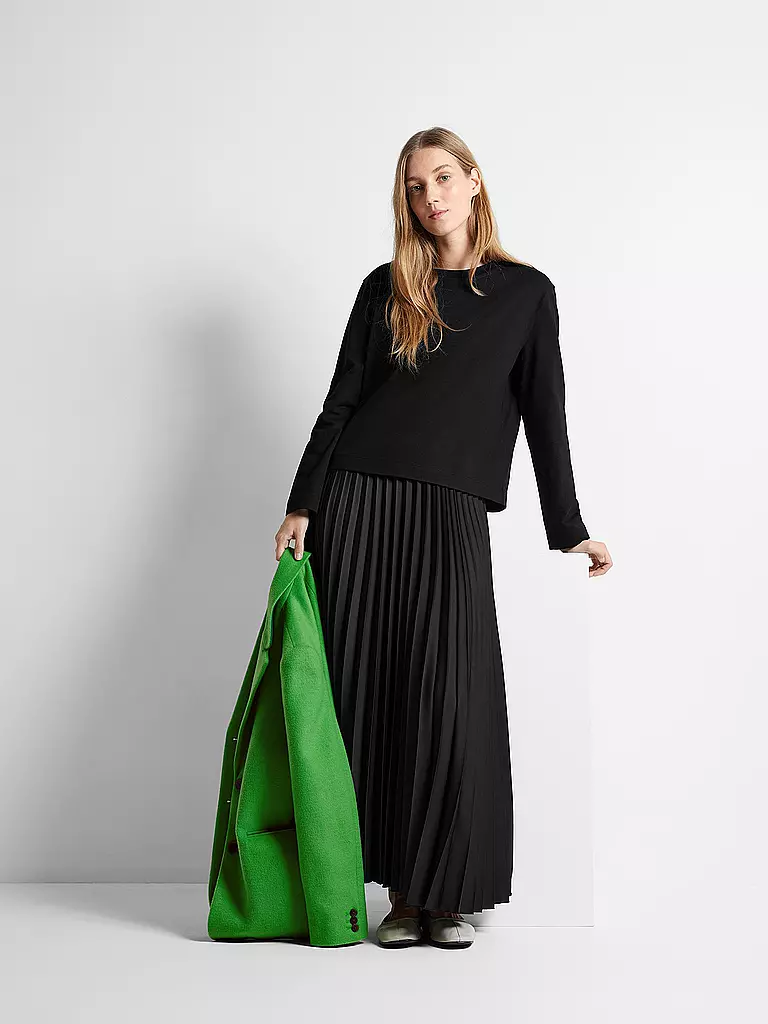 SELECTED FEMME Langarmshirt SLFESSENTIAL schwarz