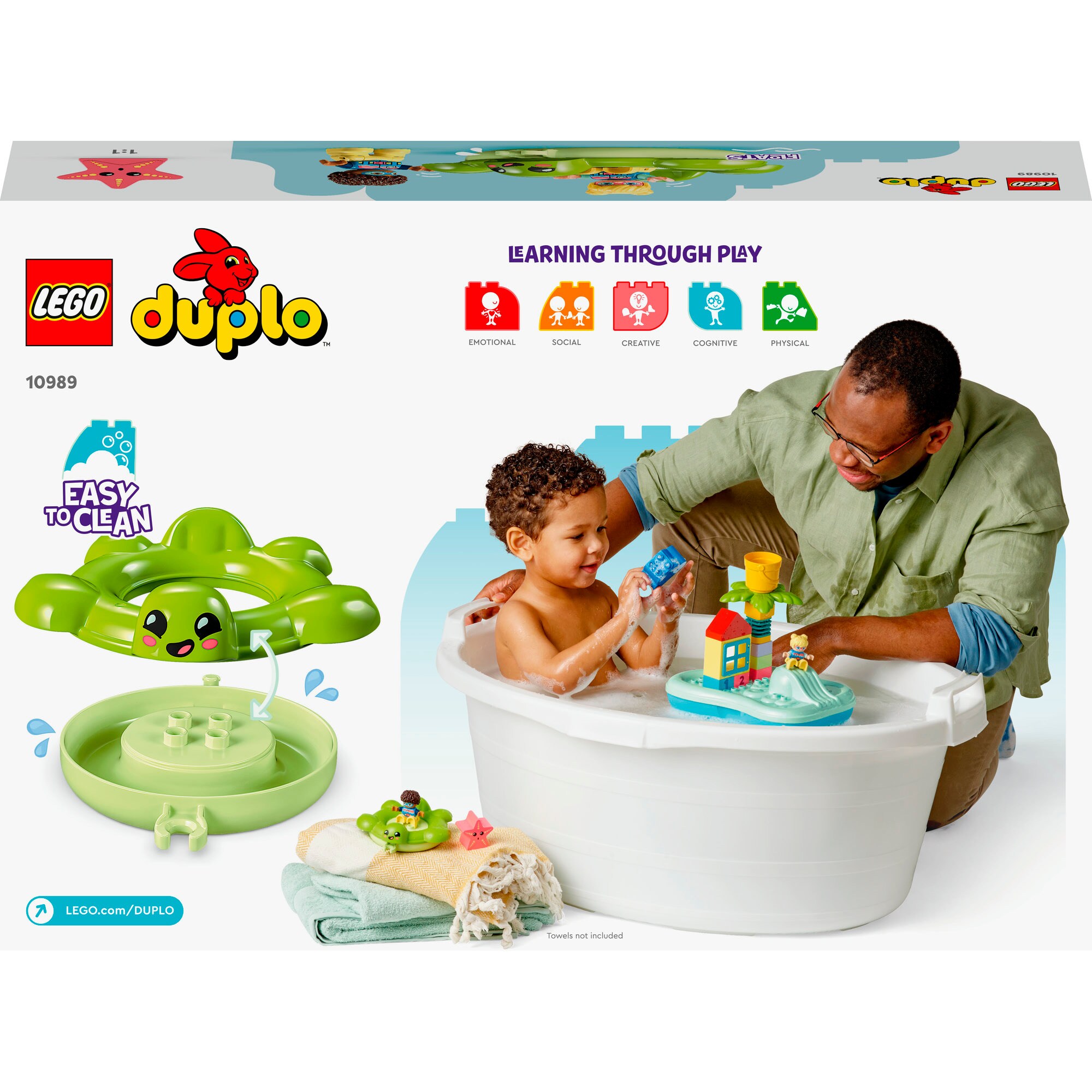 LEGO Konstruktionsspielzeug DUPLO Wasserrutsche