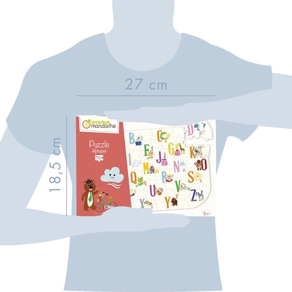 Puzzle Alphabet 76 pièces