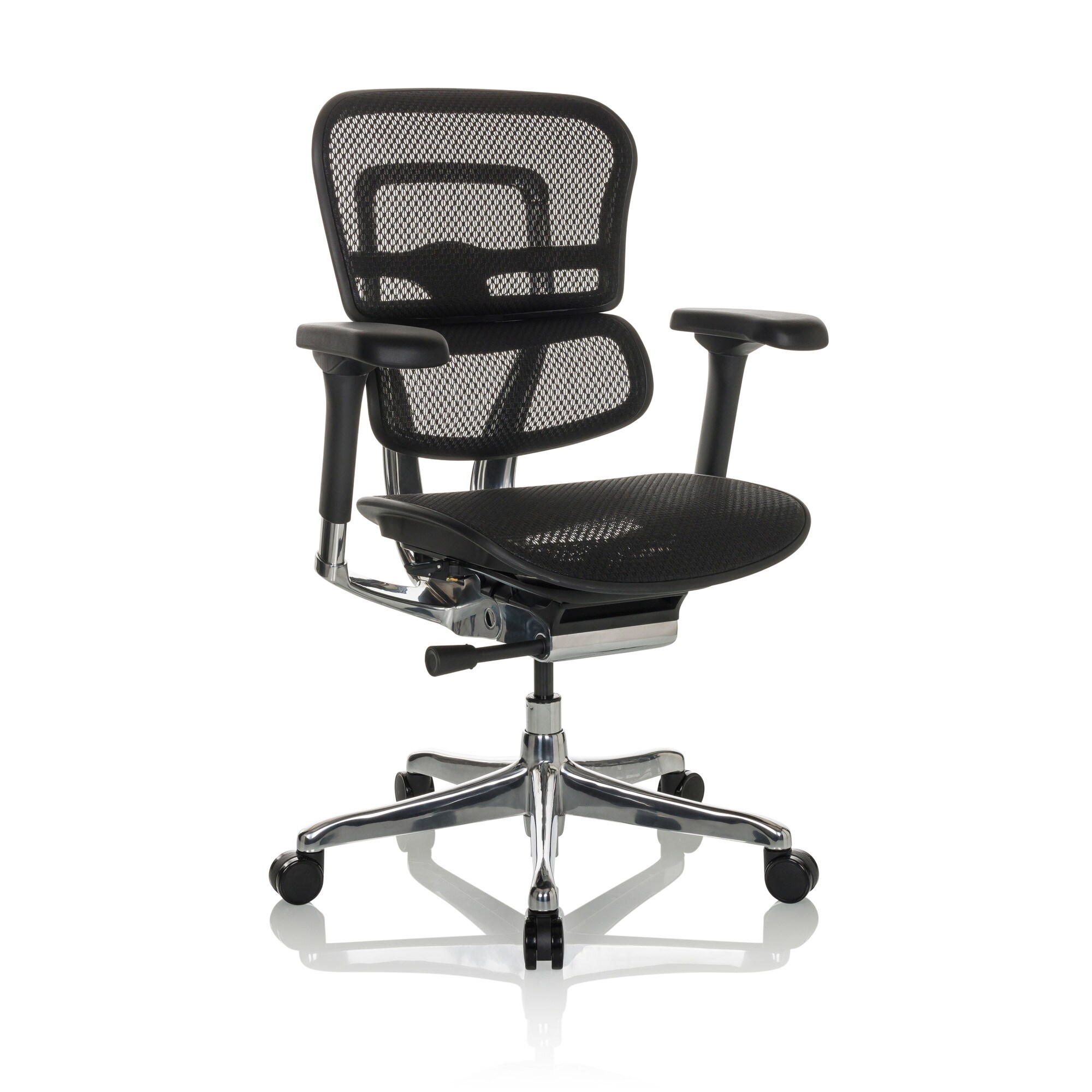 Luxus Chefsessel ERGOHUMAN BASE GEN2 Netzstoff mit Armlehnen (höhenverstellbar) hjh OFFICE