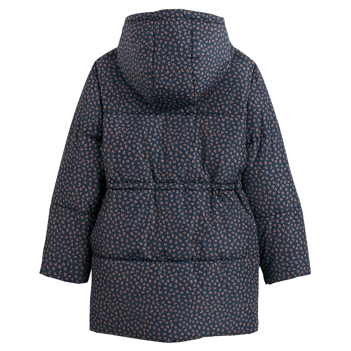 COLEÇÕES LA REDOUTE<br>Jaqueta quente de plumas com capuz e forro de lã polar